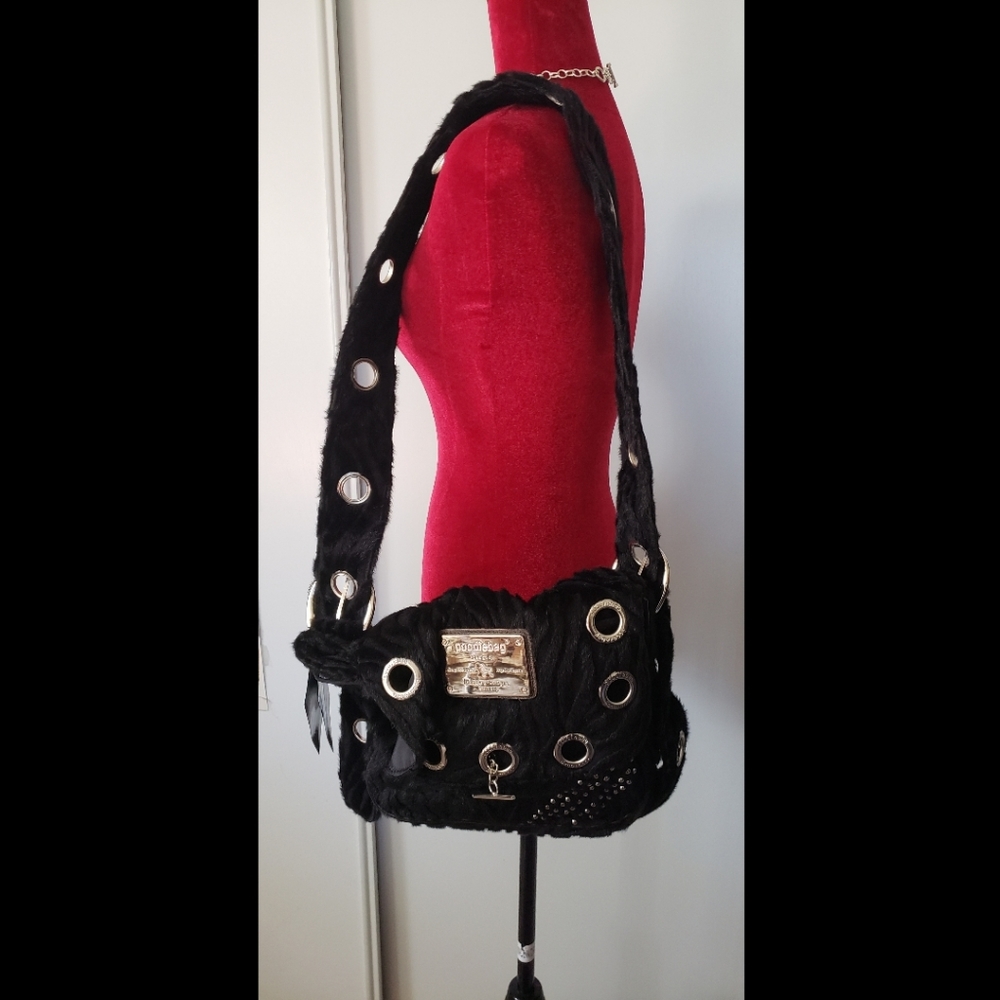 *Poodlebag* Faux-Fur Shoulder Bag